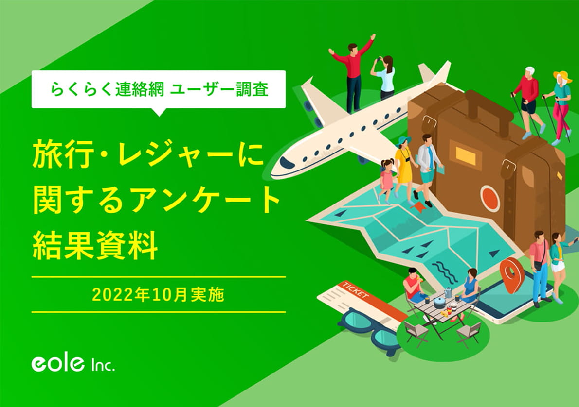 資料イメージ：コロナ禍での消費者動向を分析！旅行・レジャーに関するアンケート結果資料