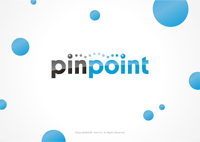pinpoint紹介資料の表紙画像